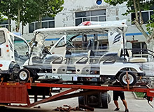 Introducing electric patrol vehicles to strengthen campus security measures